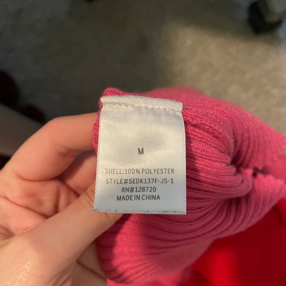 Blue rain dress- wore once for a Valentines Day dinner. - Picture 5 of 7